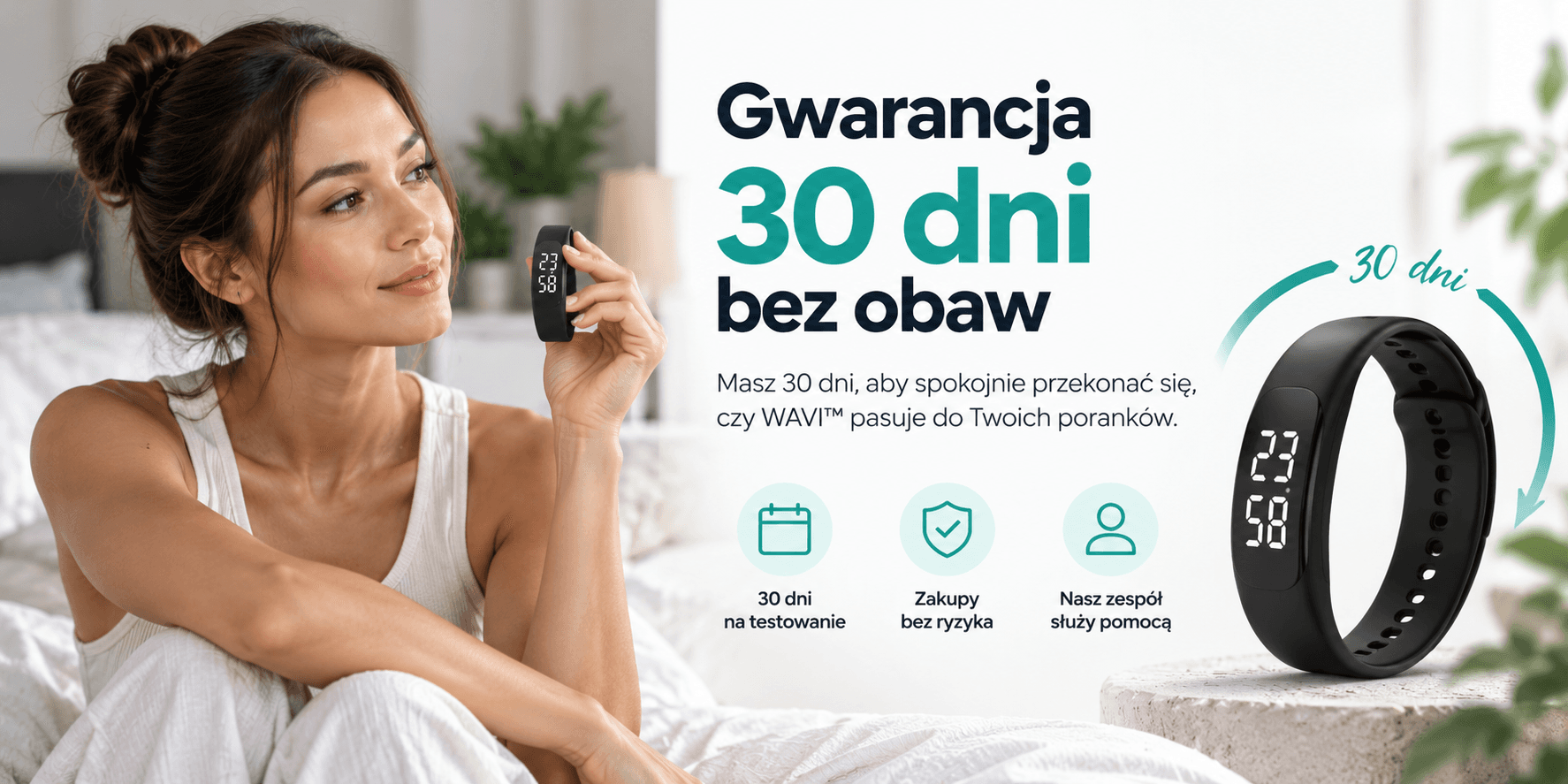 🛡️ Masz 30 dni na zwrot bez podania przyczyny ↩️